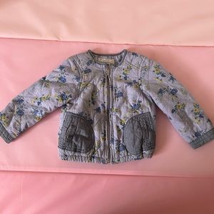 Zara bomber jacket flowery